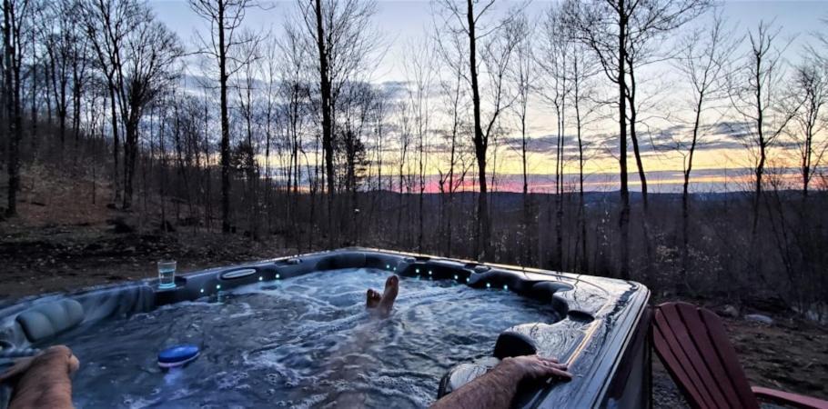 Chalet Serenity - Mont Tremblant Ski - Spa Sauna Wifi Tv Privet Chic Modern House La Conception Exterior foto