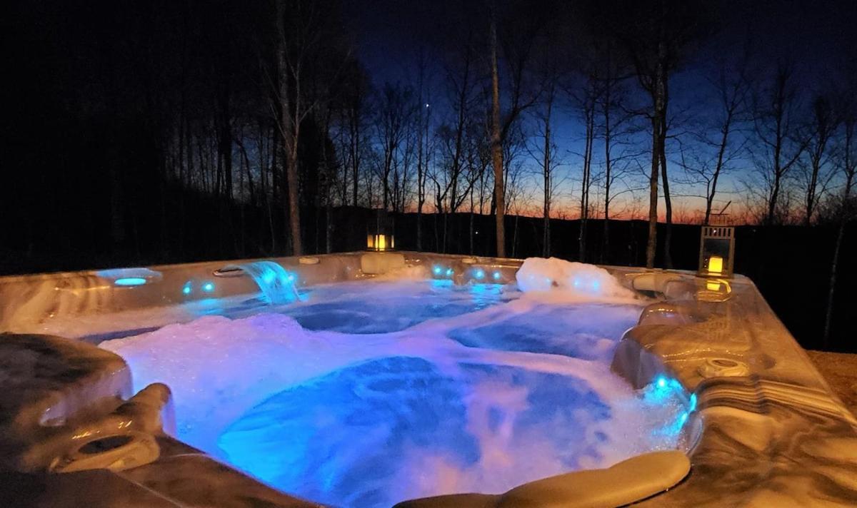 Chalet Serenity - Mont Tremblant Ski - Spa Sauna Wifi Tv Privet Chic Modern House La Conception Exterior foto