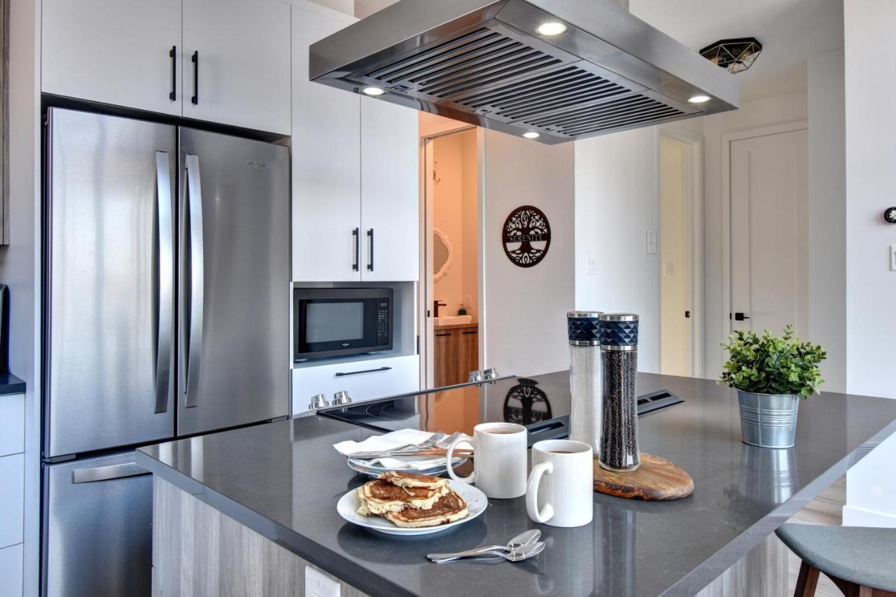 Chalet Serenity - Mont Tremblant Ski - Spa Sauna Wifi Tv Privet Chic Modern House La Conception Exterior foto