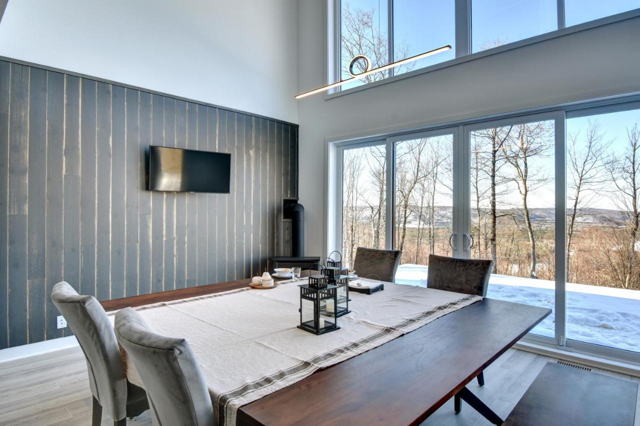 Chalet Serenity - Mont Tremblant Ski - Spa Sauna Wifi Tv Privet Chic Modern House La Conception Exterior foto