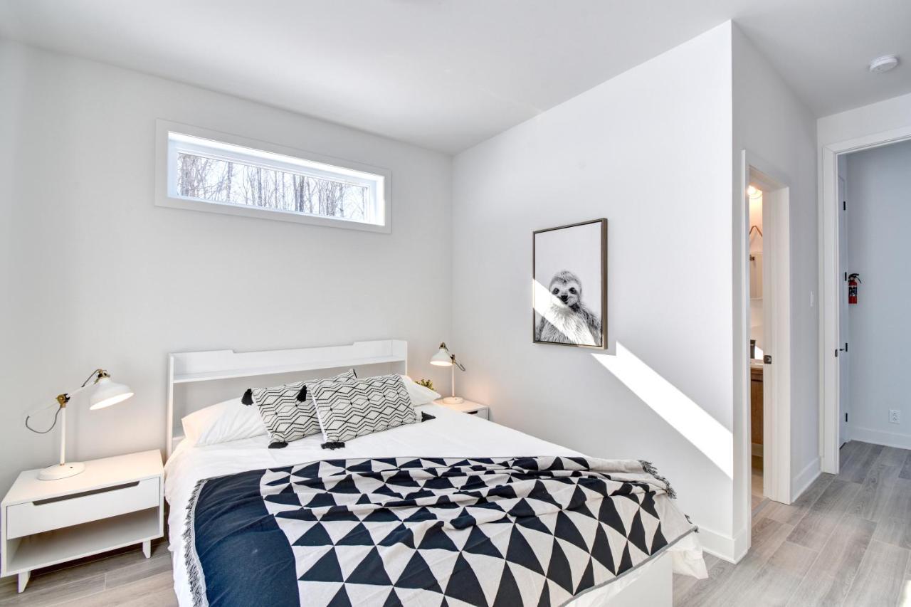 Chalet Serenity - Mont Tremblant Ski - Spa Sauna Wifi Tv Privet Chic Modern House La Conception Exterior foto