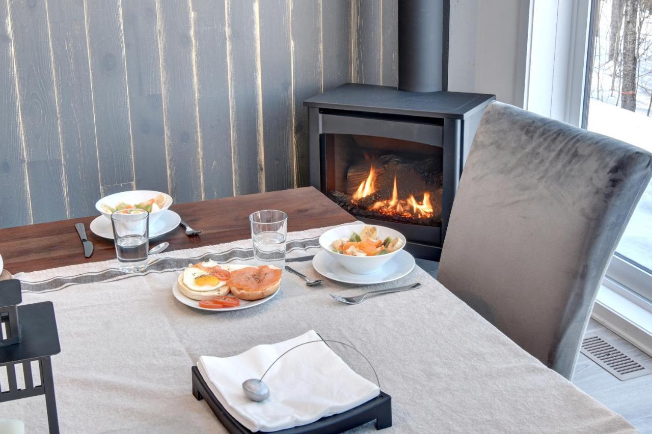 Chalet Serenity - Mont Tremblant Ski - Spa Sauna Wifi Tv Privet Chic Modern House La Conception Exterior foto