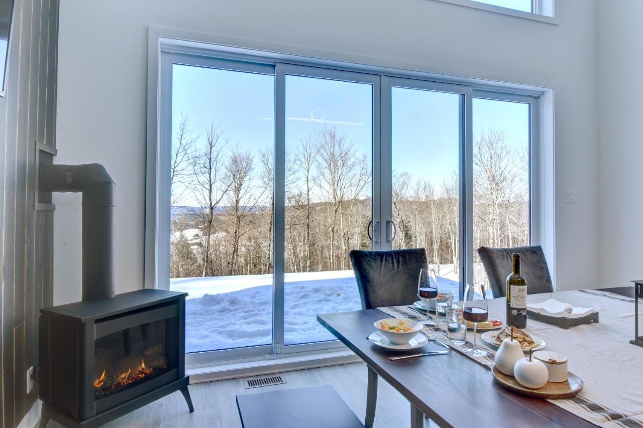 Chalet Serenity - Mont Tremblant Ski - Spa Sauna Wifi Tv Privet Chic Modern House La Conception Exterior foto