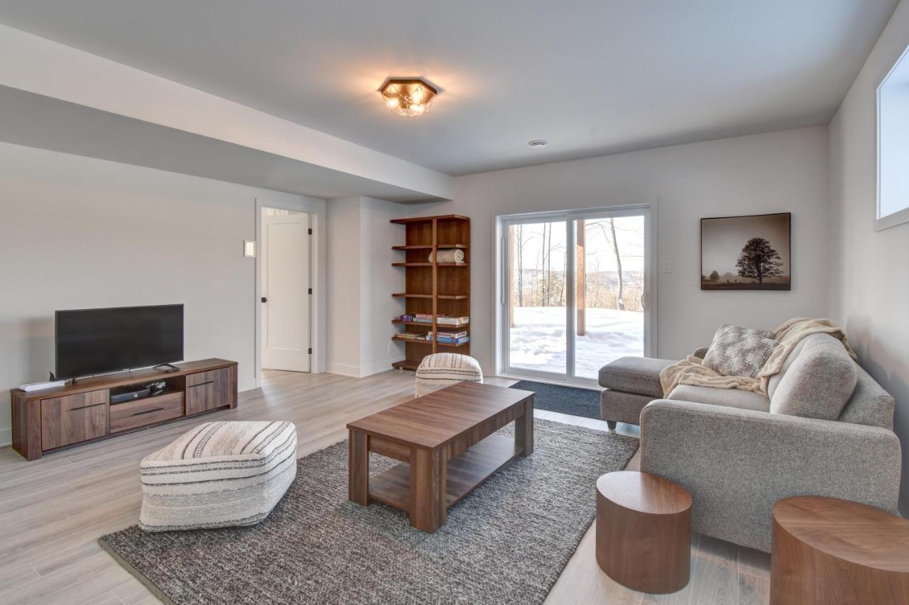 Chalet Serenity - Mont Tremblant Ski - Spa Sauna Wifi Tv Privet Chic Modern House La Conception Exterior foto