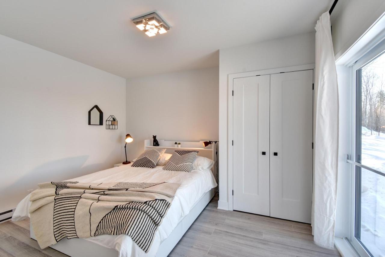 Chalet Serenity - Mont Tremblant Ski - Spa Sauna Wifi Tv Privet Chic Modern House La Conception Exterior foto