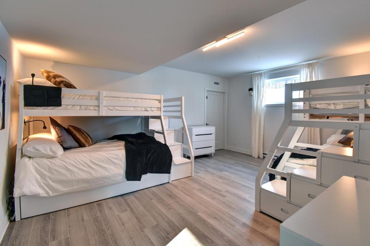 Chalet Serenity - Mont Tremblant Ski - Spa Sauna Wifi Tv Privet Chic Modern House La Conception Exterior foto
