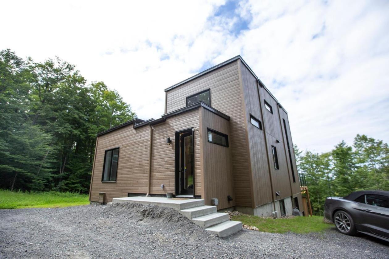 Chalet Serenity - Mont Tremblant Ski - Spa Sauna Wifi Tv Privet Chic Modern House La Conception Exterior foto