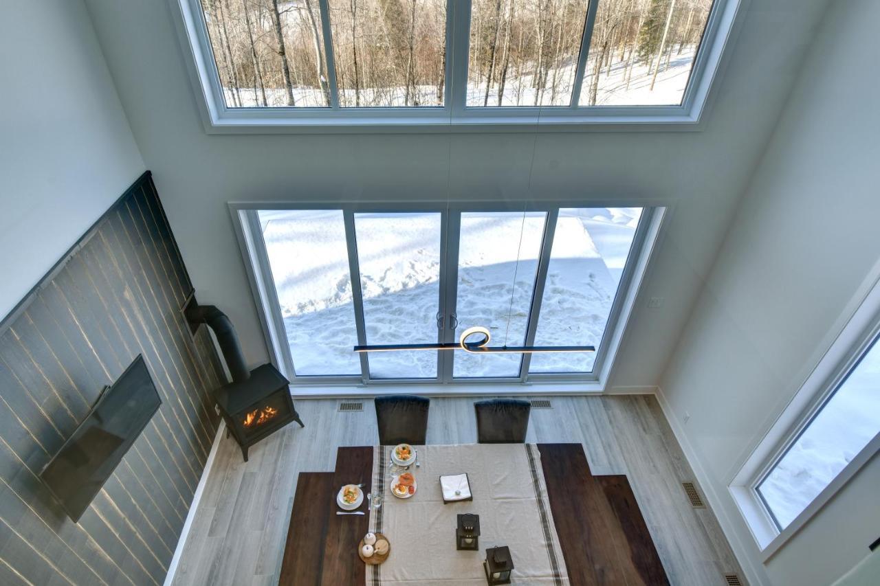 Chalet Serenity - Mont Tremblant Ski - Spa Sauna Wifi Tv Privet Chic Modern House La Conception Exterior foto