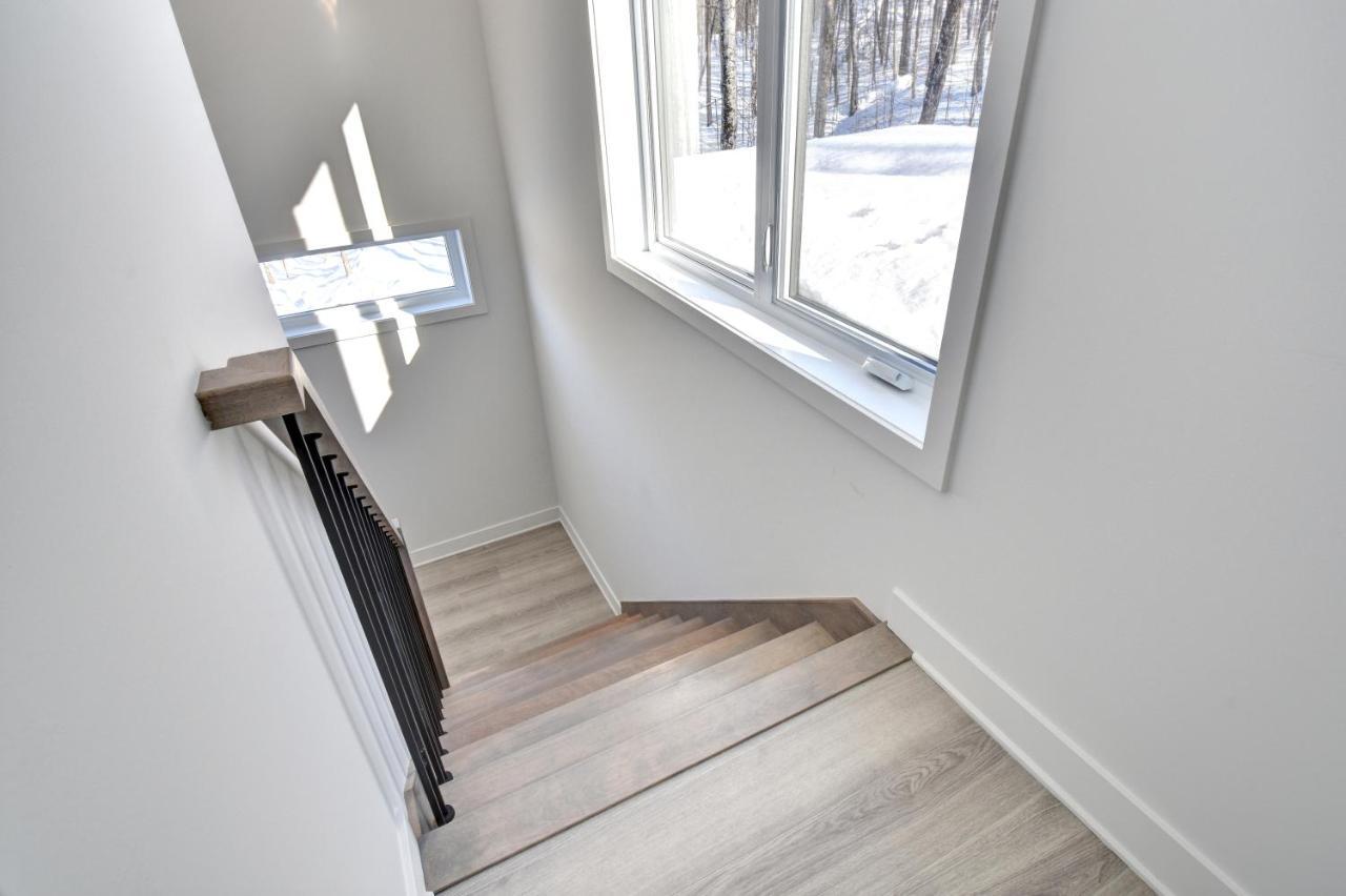 Chalet Serenity - Mont Tremblant Ski - Spa Sauna Wifi Tv Privet Chic Modern House La Conception Exterior foto